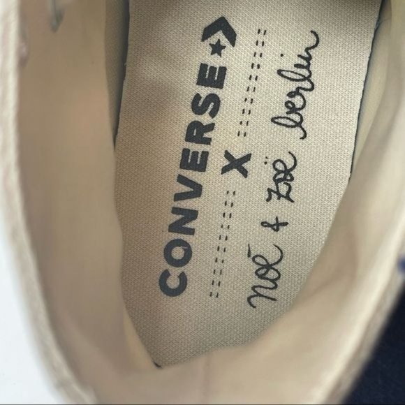 Converse x Noe And Zoe Berlin Collection High Top Chuck Taylor Size Junior 13 - Picture 8 of 8